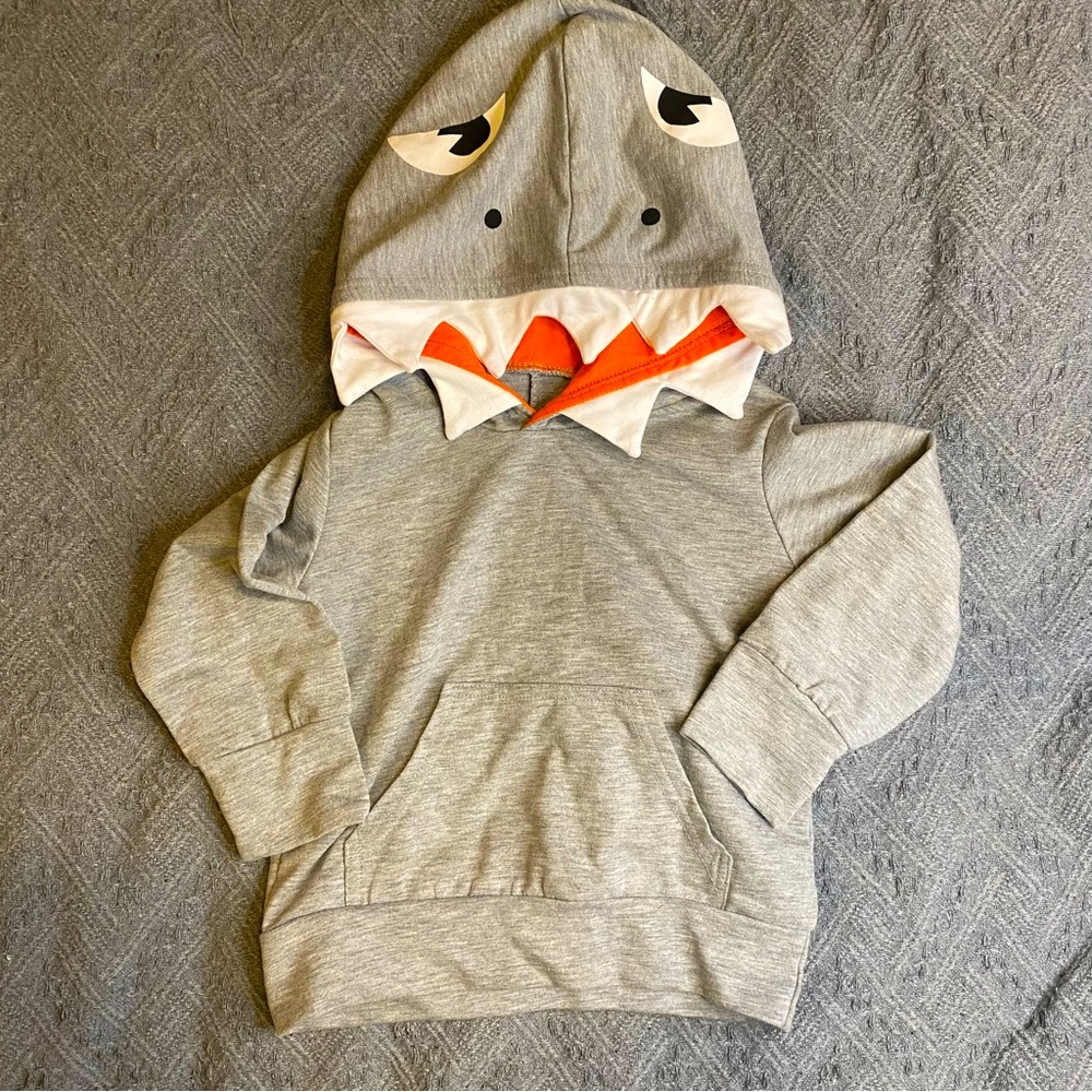 Unisex Toddler Shark Sweatshirt Hoodie